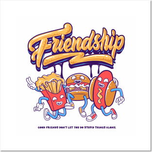 FRIENDSHIP Posters and Art